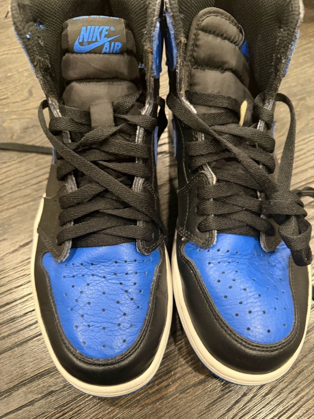 Jordan 1 Retro OG High Royal- men’s size 8.5 - Picture 4 of 11